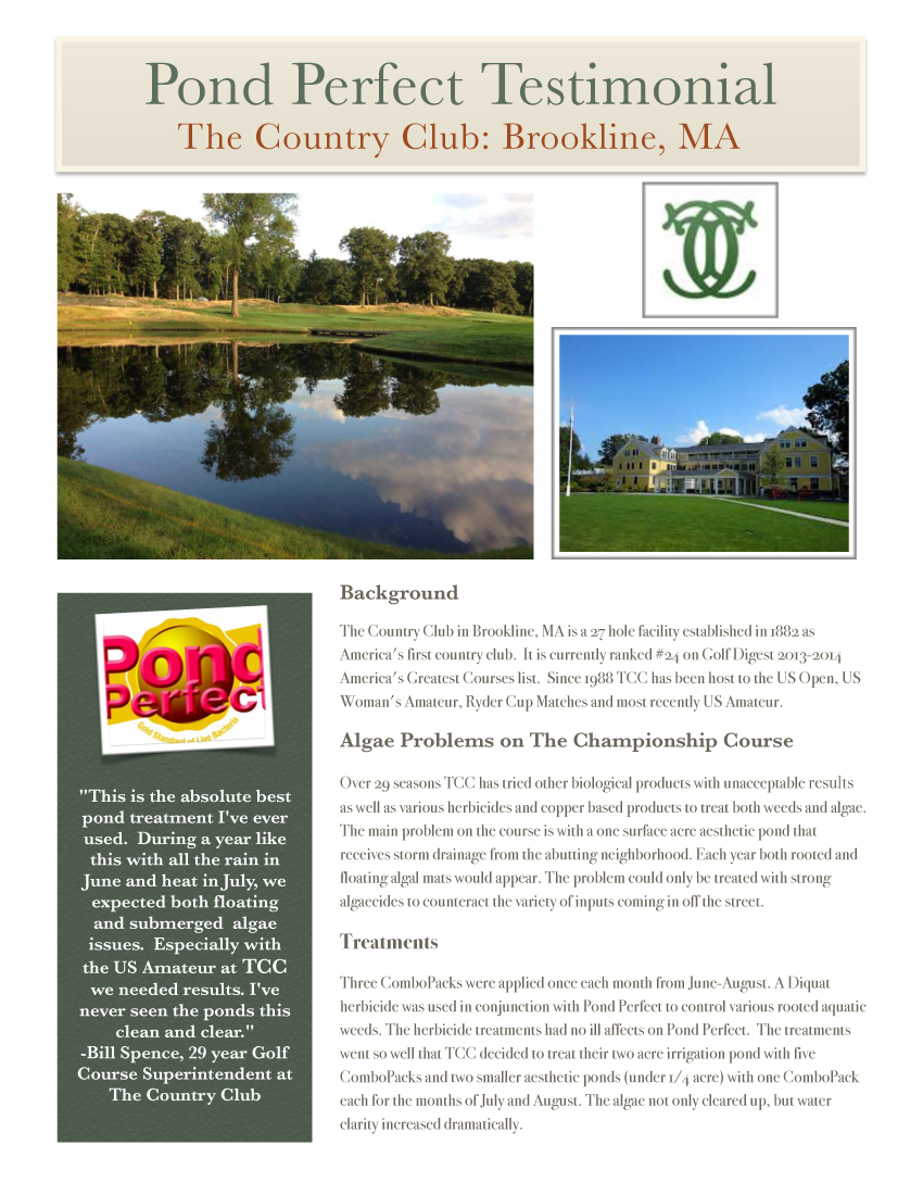 Case Study The Country Club